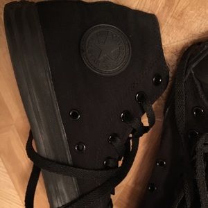 Black Hi Top Converse